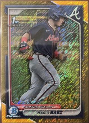 Mario Baez [Gold Shimmer Refractor] #BCP-153
