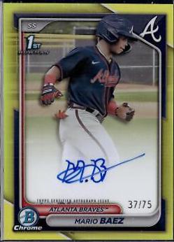 Mario Baez [Yellow Refractor] #BCP-153