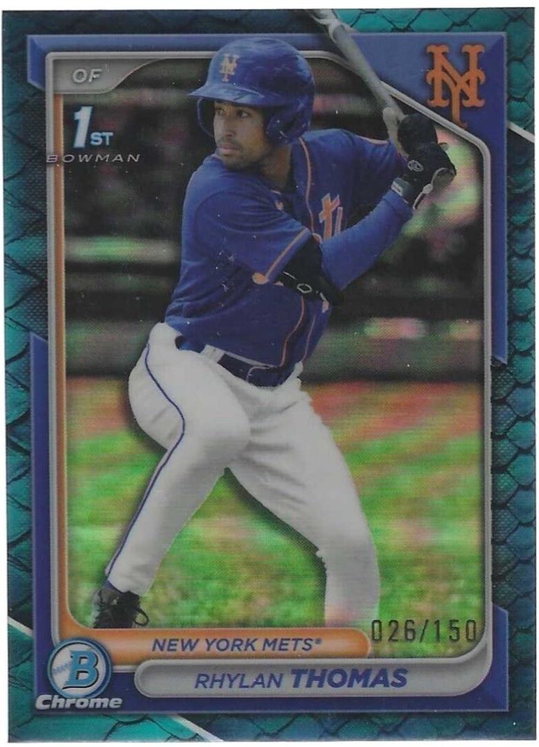 Rhylan Thomas [Blue Refractor] #BCP-217