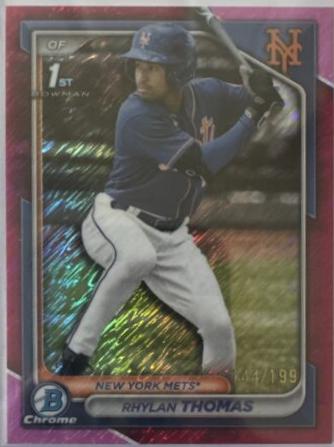 Rhylan Thomas [Fuchsia Shimmer Refractor] #BCP-217