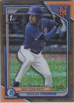 Rhylan Thomas [Gold Shimmer Refractor] #BCP-217