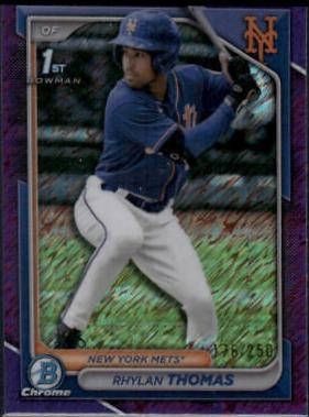 Rhylan Thomas [Purple Shimmer Refractor] #BCP-217