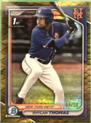 Rhylan Thomas [Reptilian Gold Refractor] #BCP-217