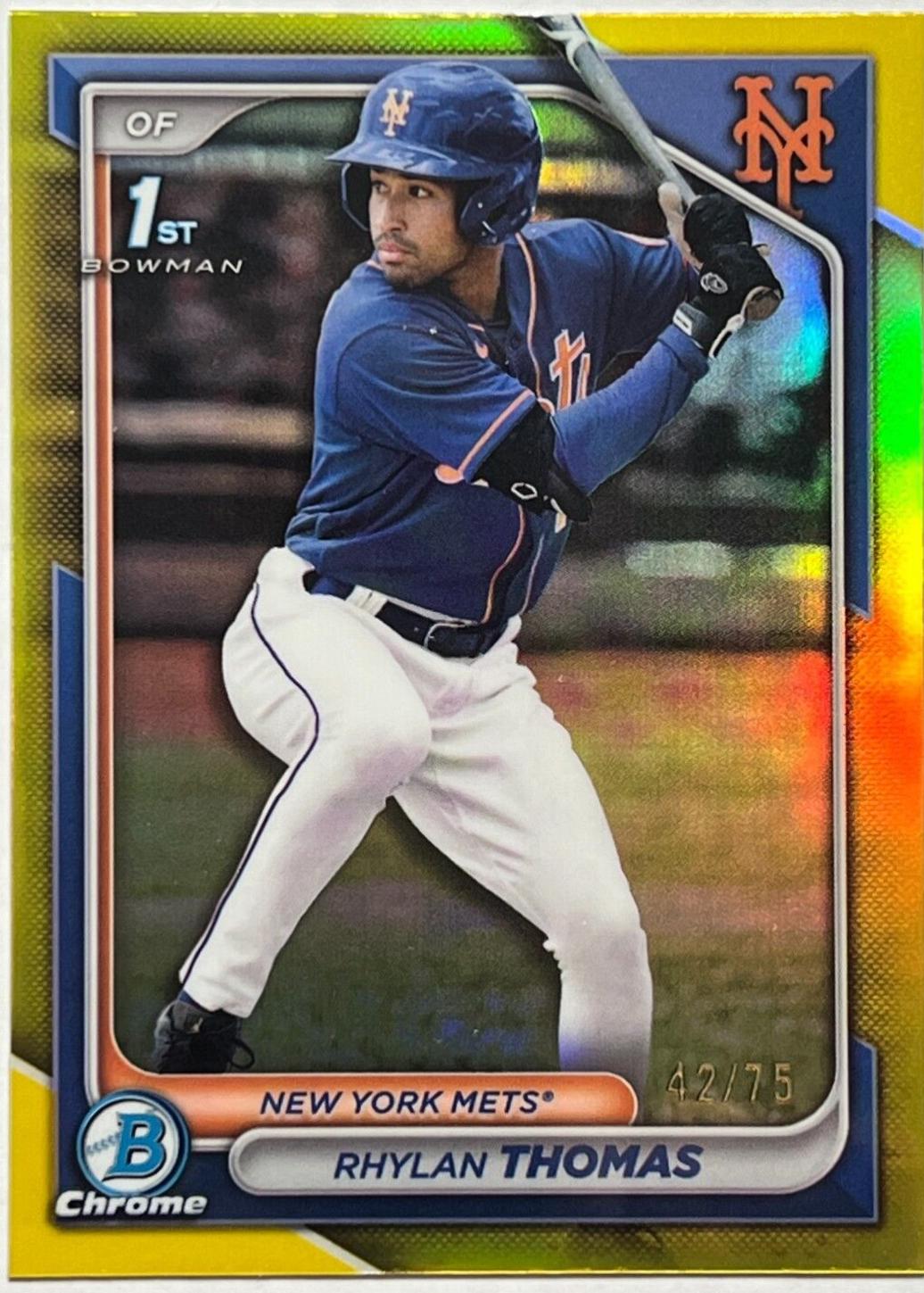 Rhylan Thomas [Yellow Refractor] #BCP-217