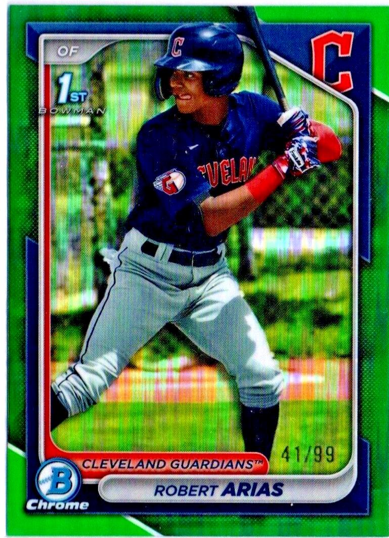 Robert Arias [Green Refractor] #BCP-243