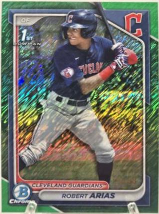 Robert Arias [Green Shimmer Refractor] #BCP-243