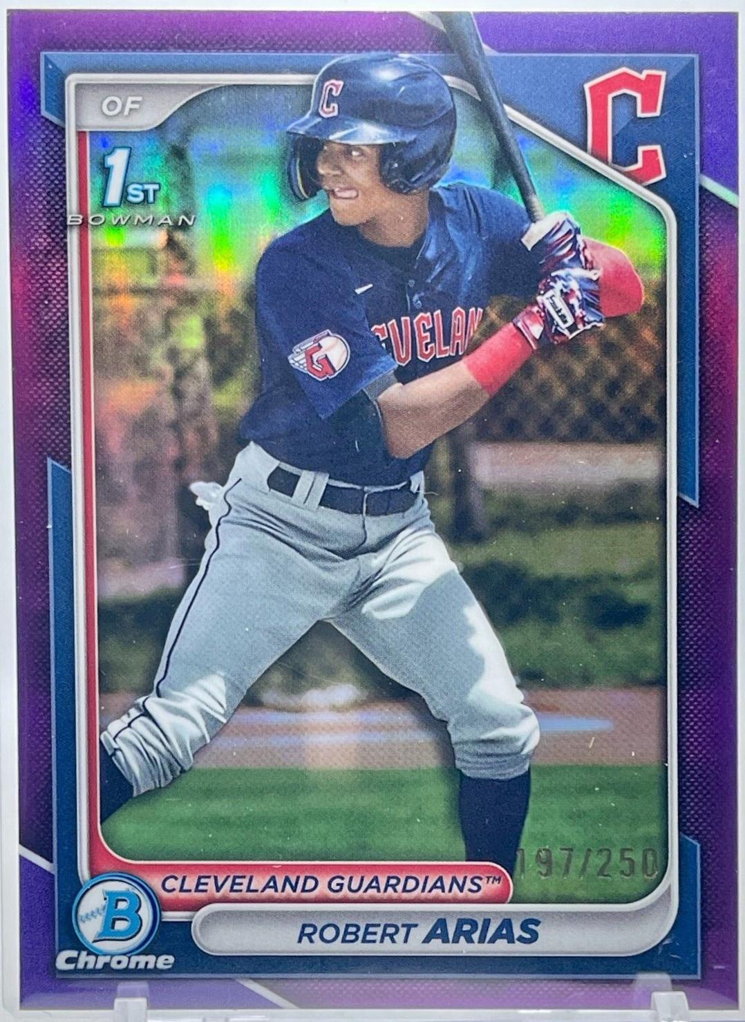 Robert Arias [Purple Refractor] #BCP-243