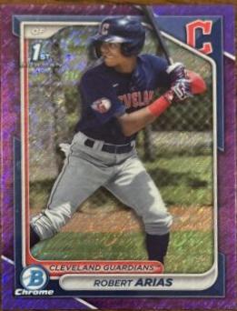 Robert Arias [Purple Shimmer Refractor] #BCP-243