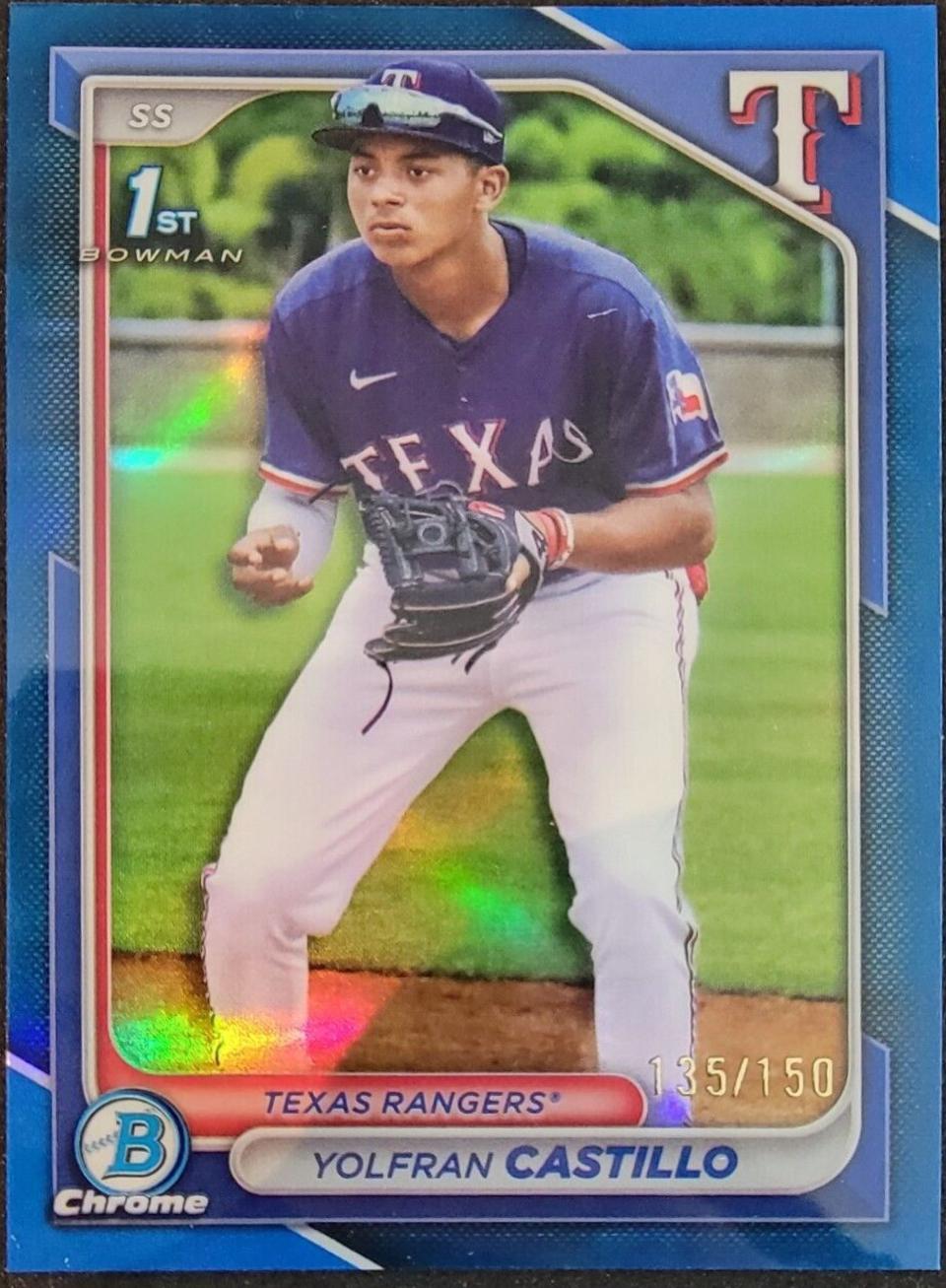 Yolfran Castillo [Blue Refractor] #BCP-159