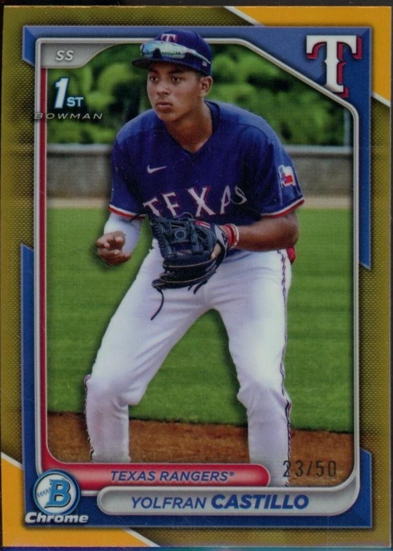 Yolfran Castillo [Gold Refractor] #BCP-159
