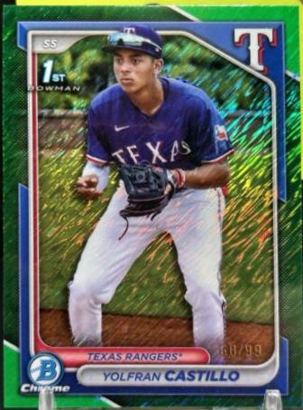 Yolfran Castillo [Green Shimmer Refractor] #BCP-159