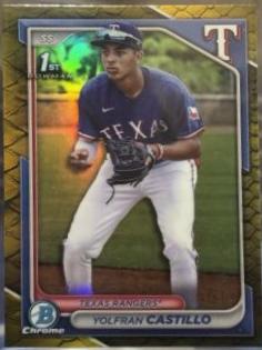 Yolfran Castillo [Reptilian Gold Refractor] #BCP-159