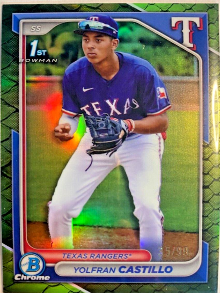 Yolfran Castillo [Reptilian Green Refractor] #BCP-159