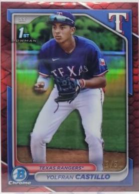Yolfran Castillo [Reptilian Red Refractor] #BCP-159