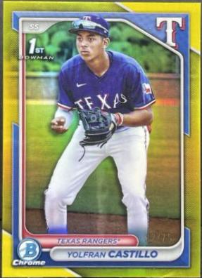 Yolfran Castillo [Yellow Refractor] #BCP-159