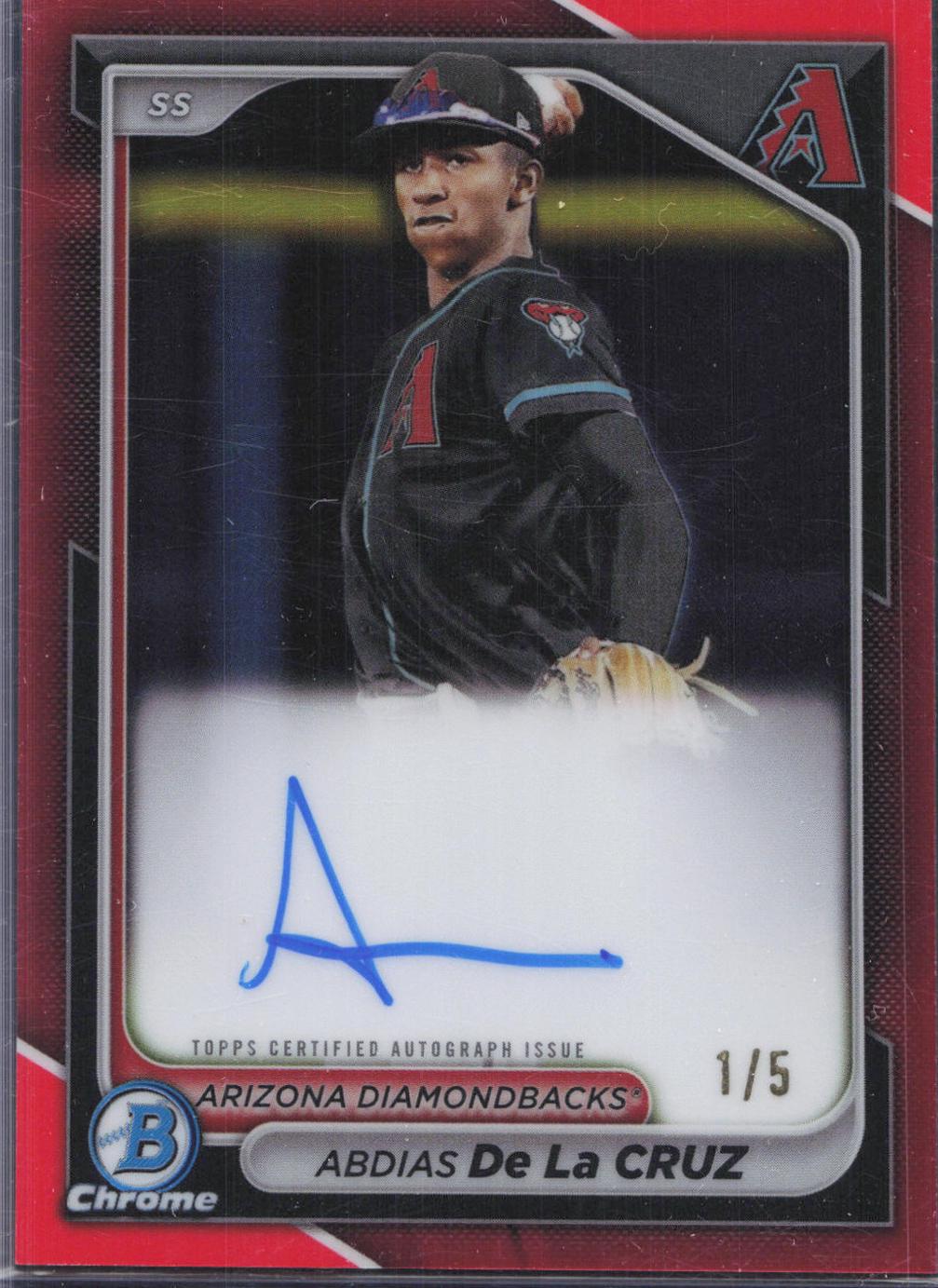 Abdias De La Cruz [Red Refractor] #CPA-ADL