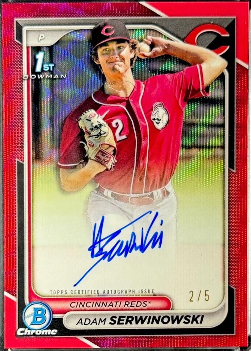 Adam Serwinowski [Red Wave Refractor] #CPA-ASE