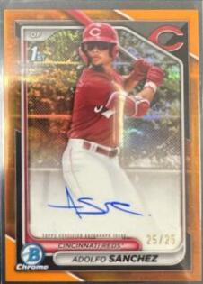 Adolfo Sanchez [Orange Refractor] #CPA-AS