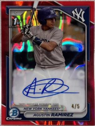 Agustin Ramirez [Red Lava Refractor] #CPA-AR