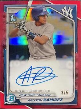 Agustin Ramirez [Red Refractor] #CPA-AR