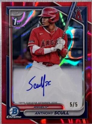 Anthony Scull [Red Lava Refractor] #CPA-AS