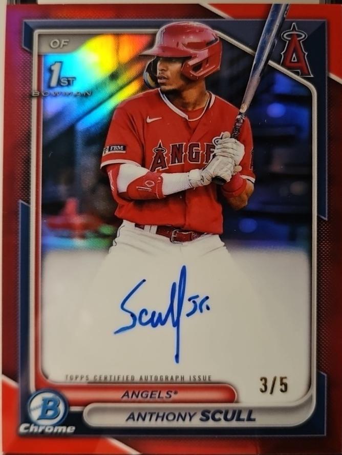 Anthony Scull [Red Refractor] #CPA-AS