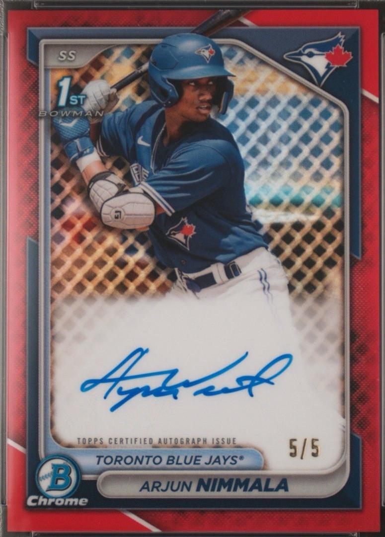 Arjun Nimmala [Red Refractor] #CPA-AN