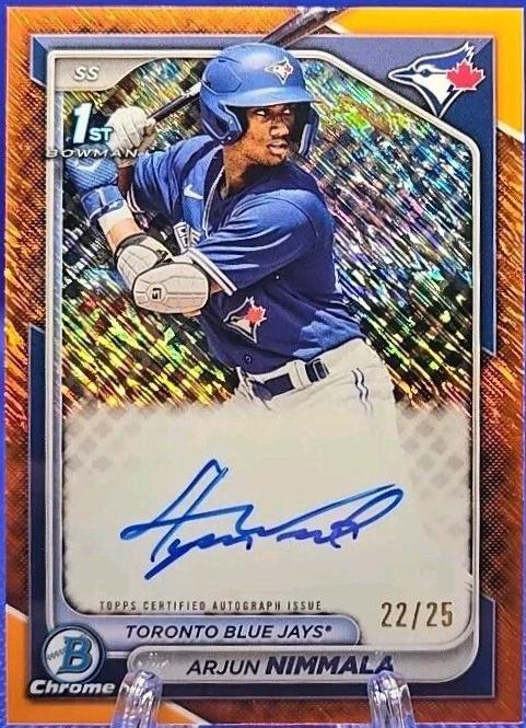 Arjun Nimmala [Shimmer Orange Refractor] #CPA-AN