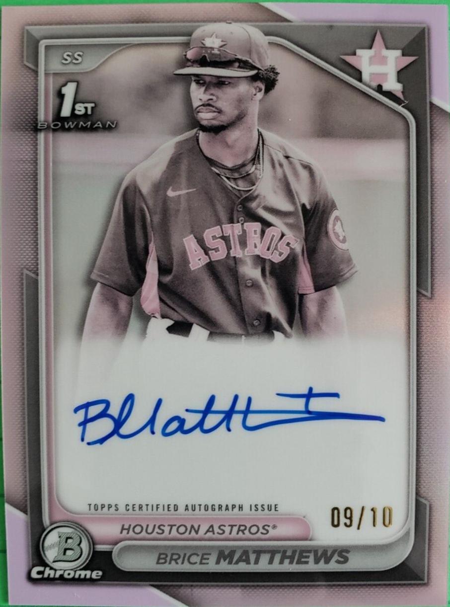 Brice Matthews [Pearl Refractor] #CPA-BM