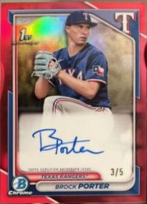 Brock Porter [Red Refractor] #CPA-BP