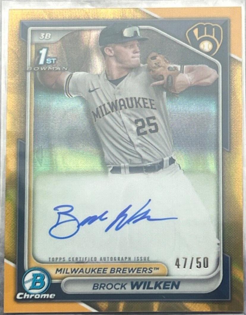 Brock Wilken [Gold Lava Refractor] #CPA-BW