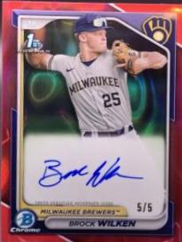 Brock Wilken [Red Lava Refractor] #CPA-BW