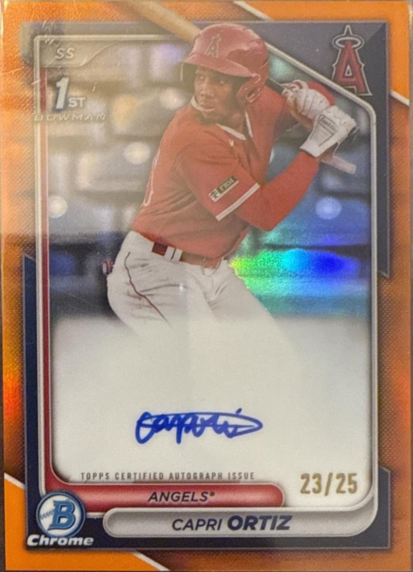 Capri Ortiz [Orange Refractor] #CPA-CO