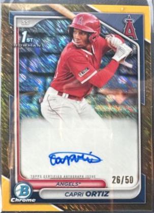 Capri Ortiz [Shimmer Gold Refractor] #CPA-CO