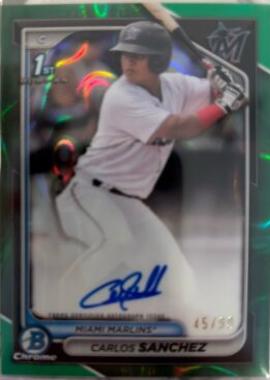 Carlos Sanchez [Green Lava Refractor] #CPA-CS