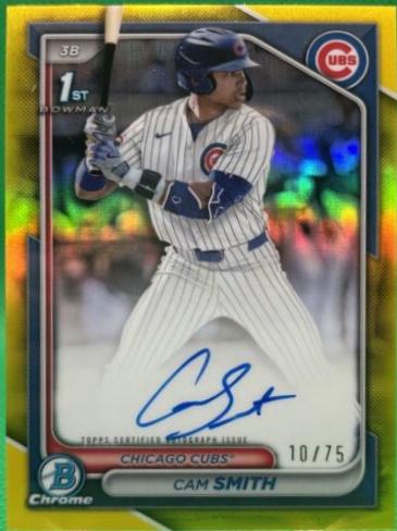Carlos Sanchez [Yellow Refractor] #CPA-CS