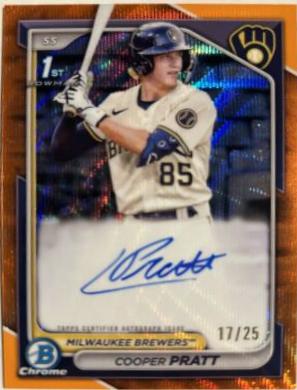 Cooper Pratt [Orange Refractor] #CPA-CPR