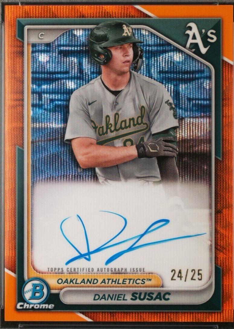 Daniel Susac [Orange Wave Refractor] #CPA-DS