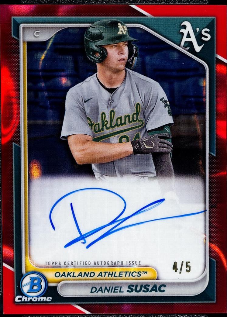 Daniel Susac [Red Lava Refractor] #CPA-DS