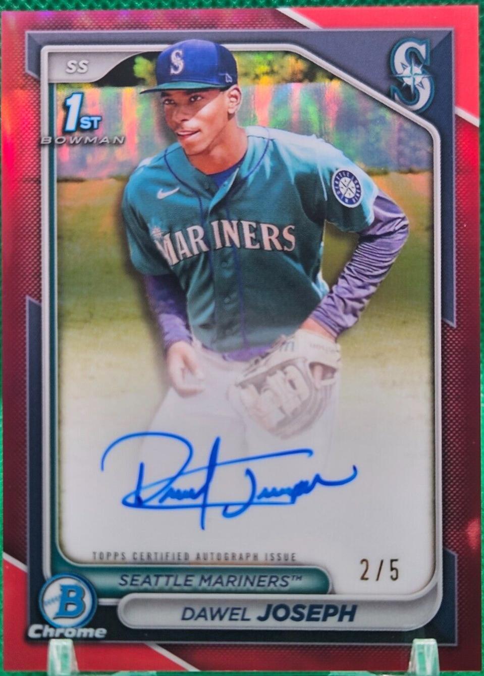 Dawel Joseph [Red Refractor] #CPA-DJ