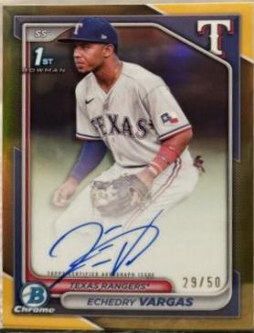 Echedry Vargas [Gold Refractor] #CPA-EV