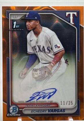 Echedry Vargas [Orange Lava Refractor] #CPA-EV