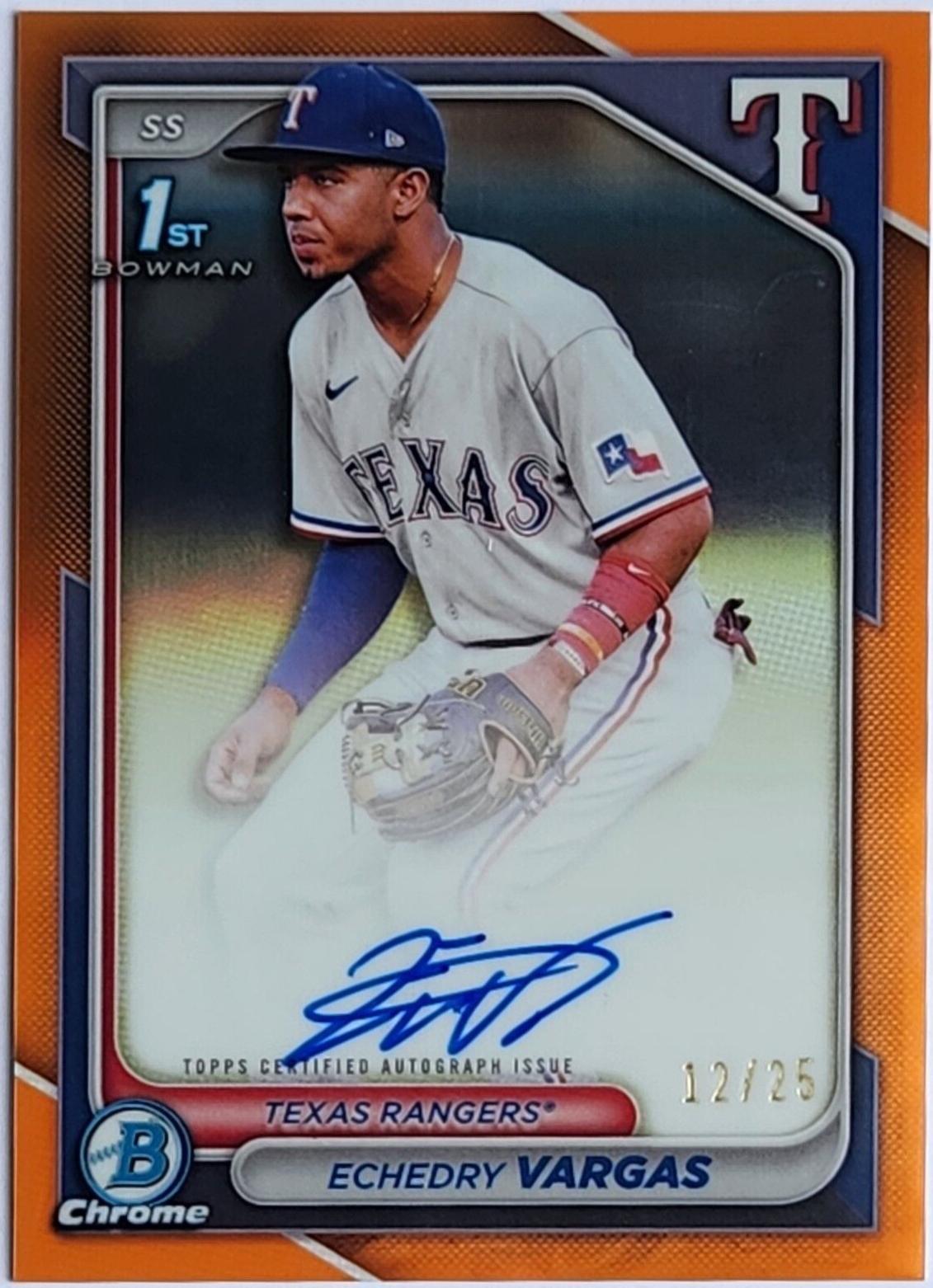 Echedry Vargas [Orange Refractor] #CPA-EV