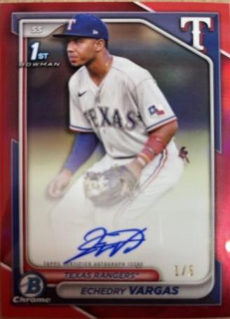 Echedry Vargas [Red Refractor] #CPA-EV
