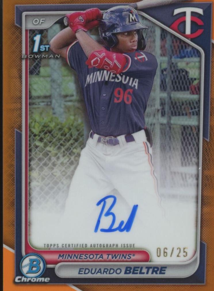 Eduardo Beltre [Orange Refractor] #CPA-EB