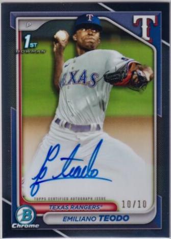 Emiliano Teodo [Black Refractor] #CPA-ETE