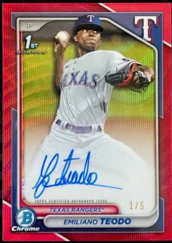 Emiliano Teodo [Red Wave Refractor] #CPA-ETE