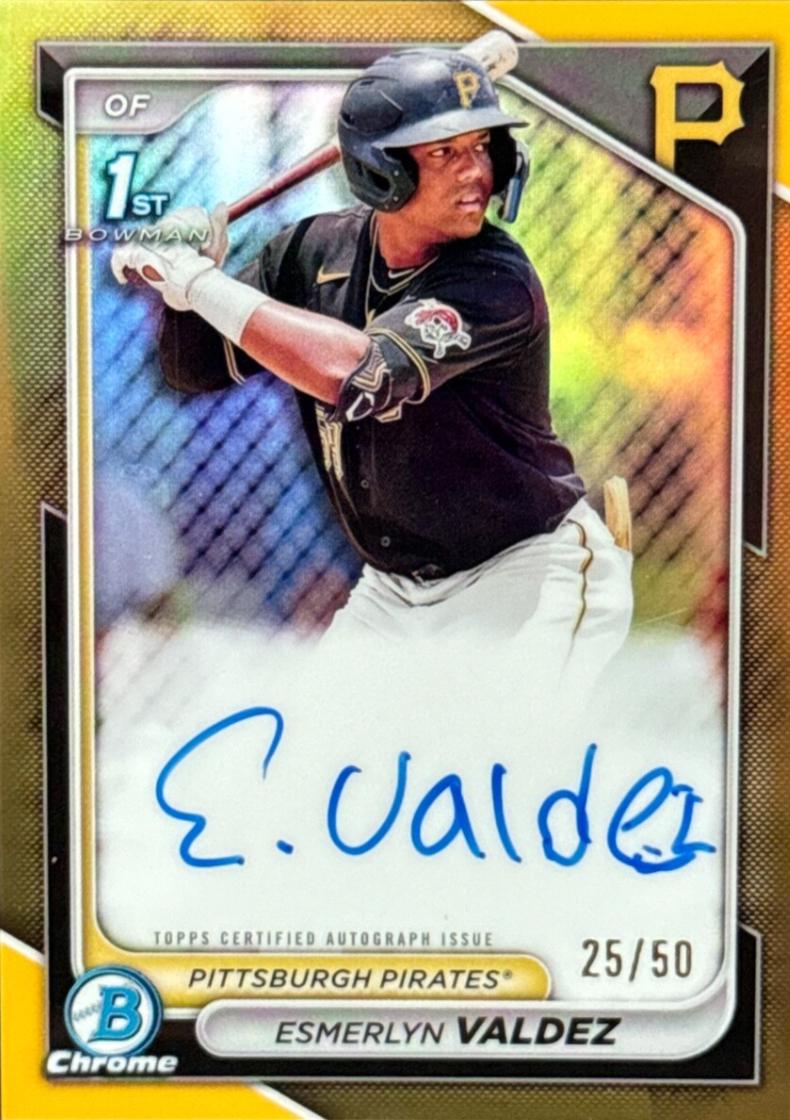 Esmerlyn Valdez [Gold Refractor] #CPA-EV
