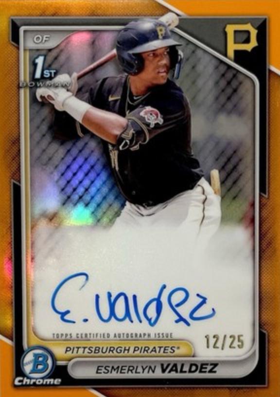 Esmerlyn Valdez [Orange Refractor] #CPA-EV