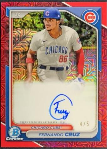 Fernando Cruz [Red Refractor] #CPA-FC